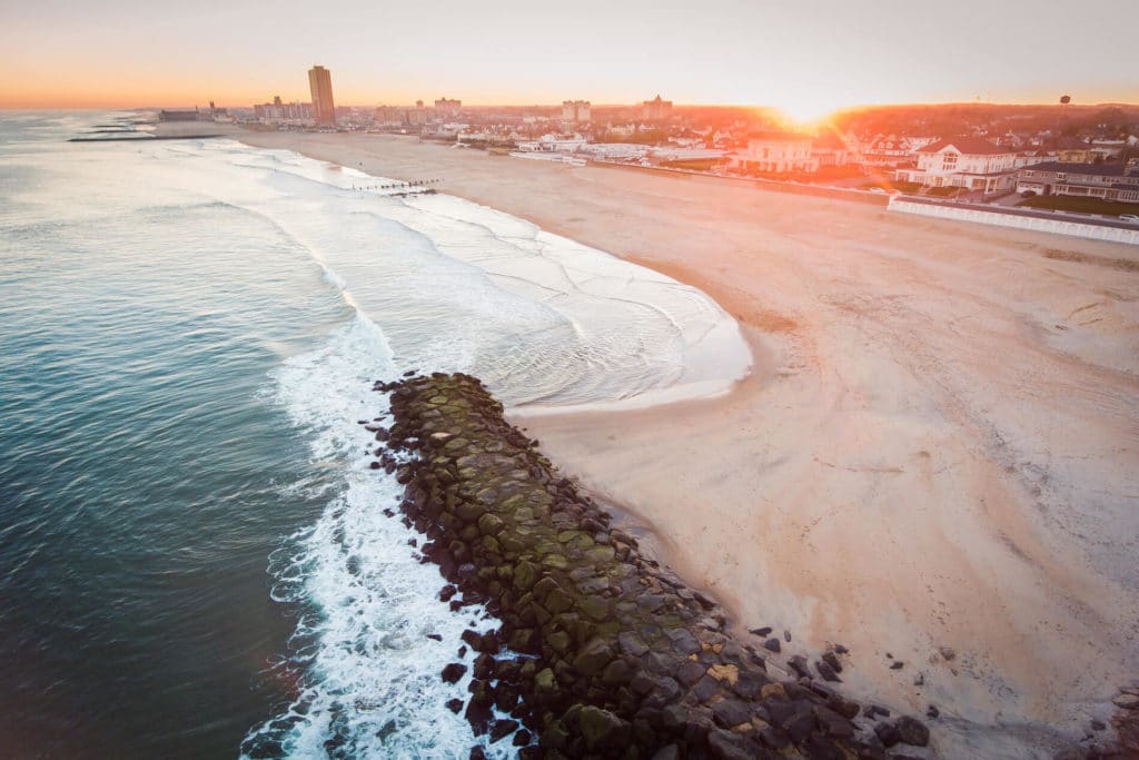 Asbury Park Beach is located in the quirky, artsy beach town of Jersey Shore and is well worth a visit from the Big Apple.