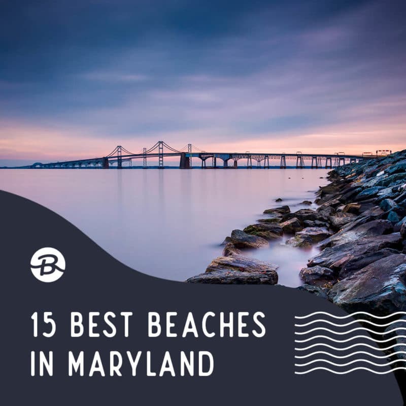 best beaches in maryland featured