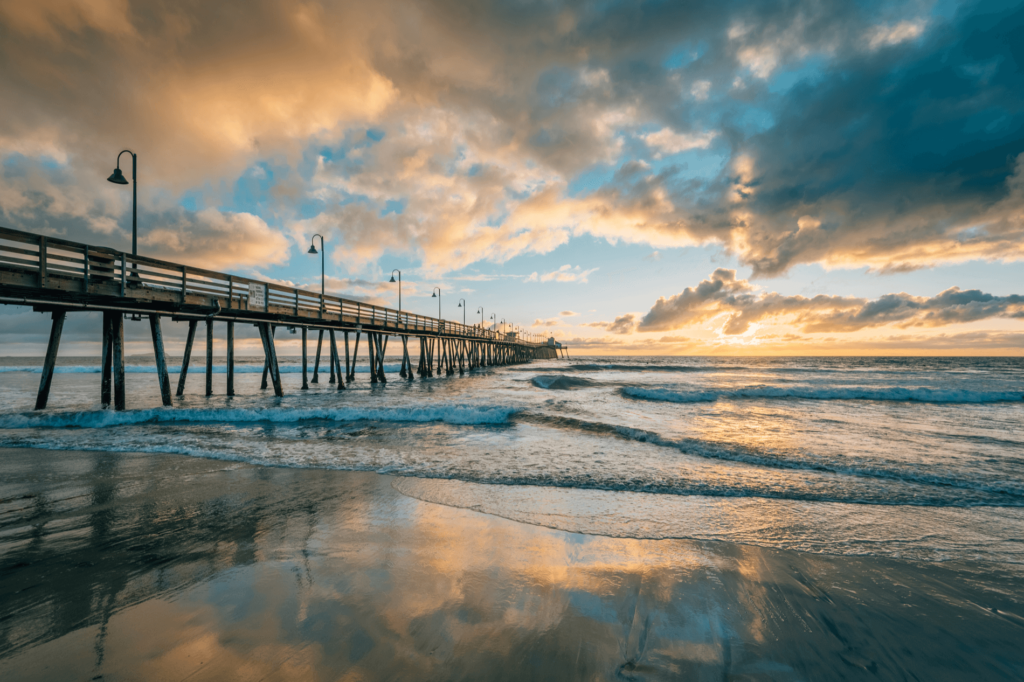 Catch a glimpse of Mexico at the beautiful, diverse Imperial Beach in southern California.