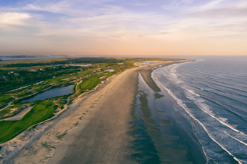 Get your golf swing on at the stunning Kiawah Island.