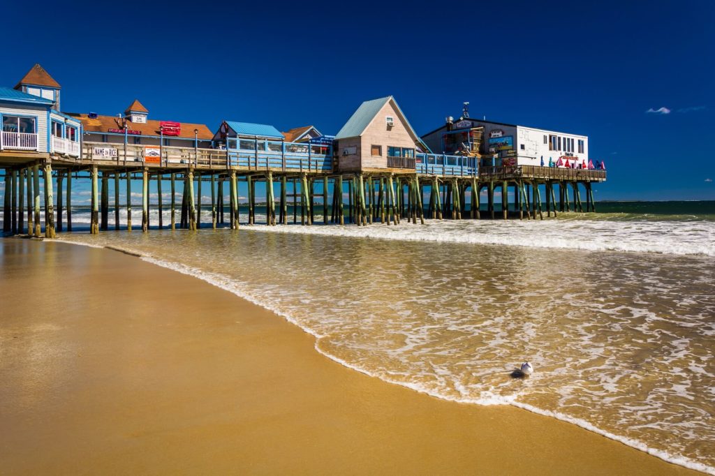 If you're looking for a pet-friendly beach or a bustling atmosphere, then Old Orchard Beach is the place to go.