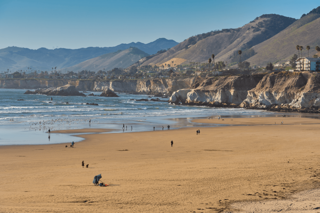 Pismo State Beach is located within a park that offers a variety of activities and amenities.