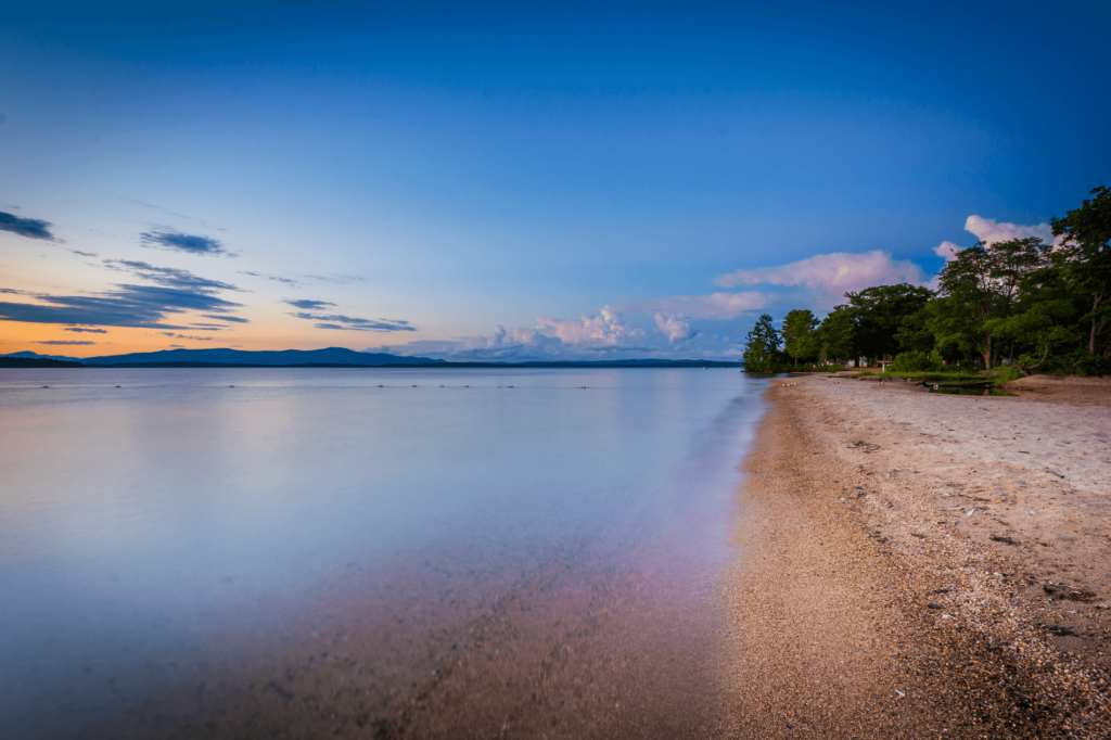 Ellacoya State Park is located in the southern part of Lake Winnipesaukee, New Hampshire's largest lake.