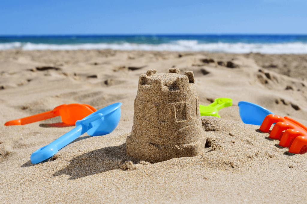 Using various sandcastle tools allows you to take things up a notch.