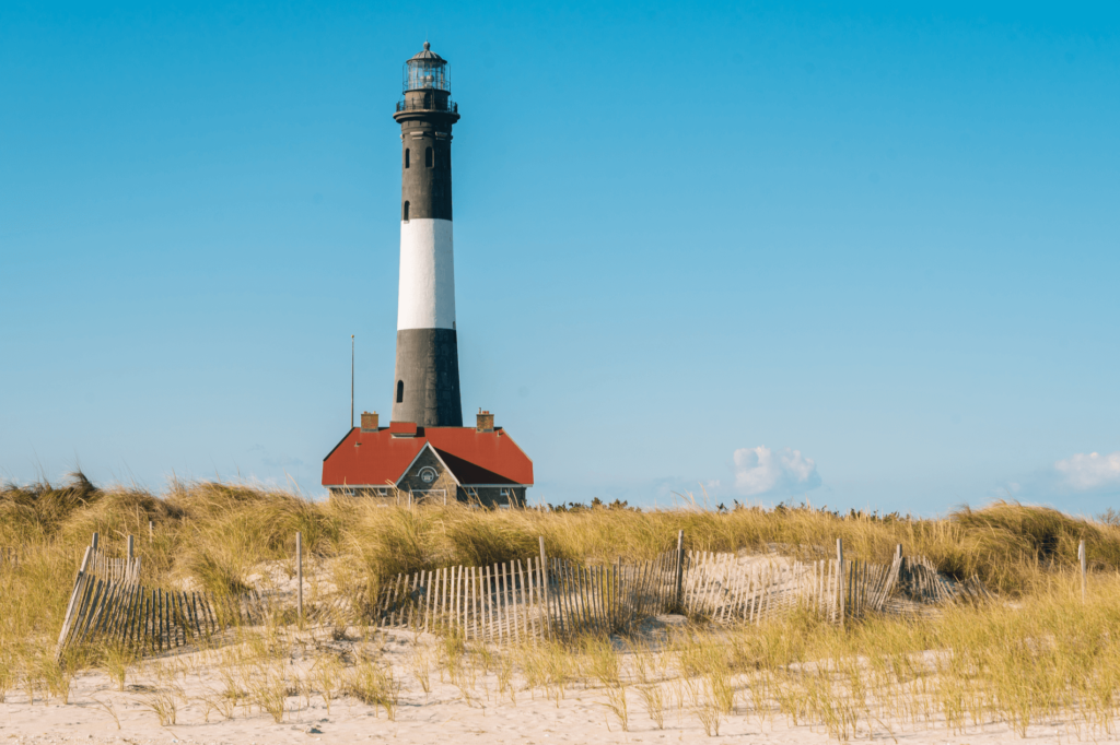 Check out Fire Island for a quiet beach getaway that's close to Manhattan.
