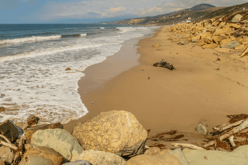 Faria Beach is one of the best camping spots by the shore in Ventura.