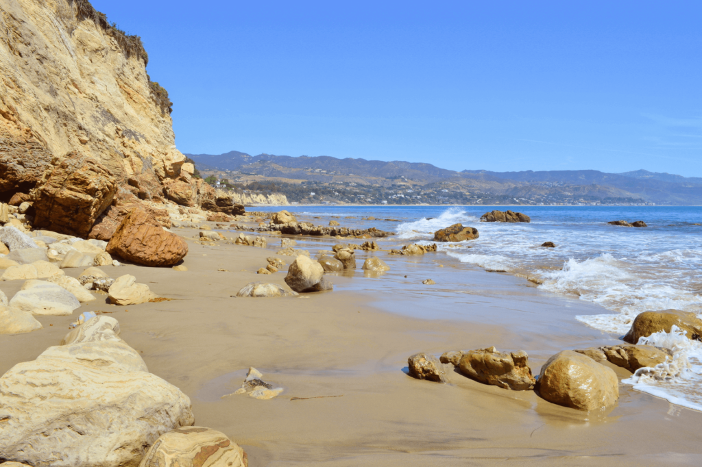 Point Dume State Beach offers scenic beauty like no other.