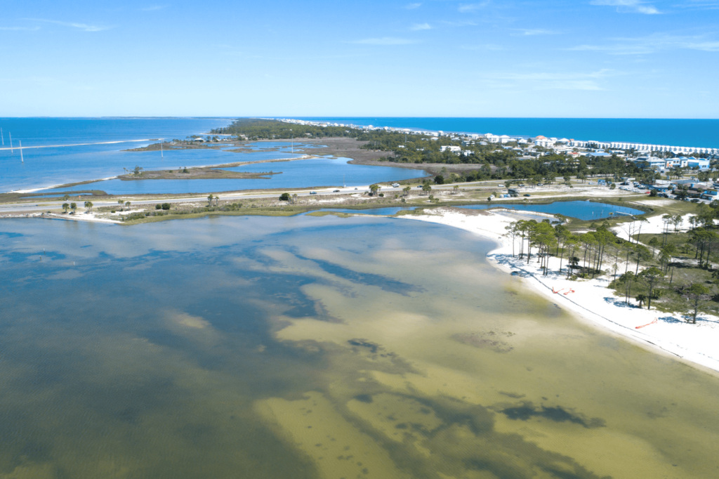 St. George Island is a stunning location that offers peace and quiet.