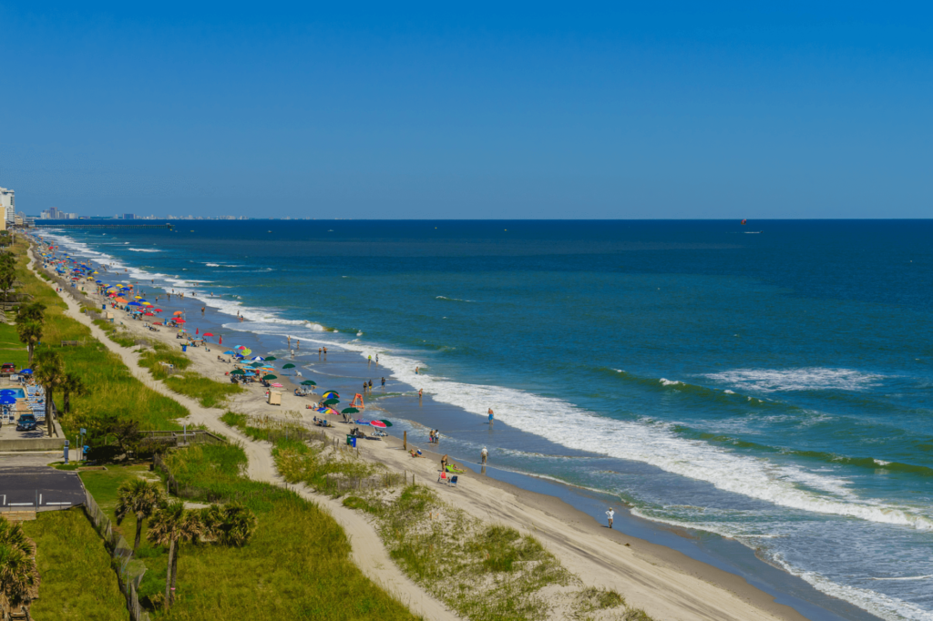 Virginia beach is one of the most lively beach destinations on the East Coast.