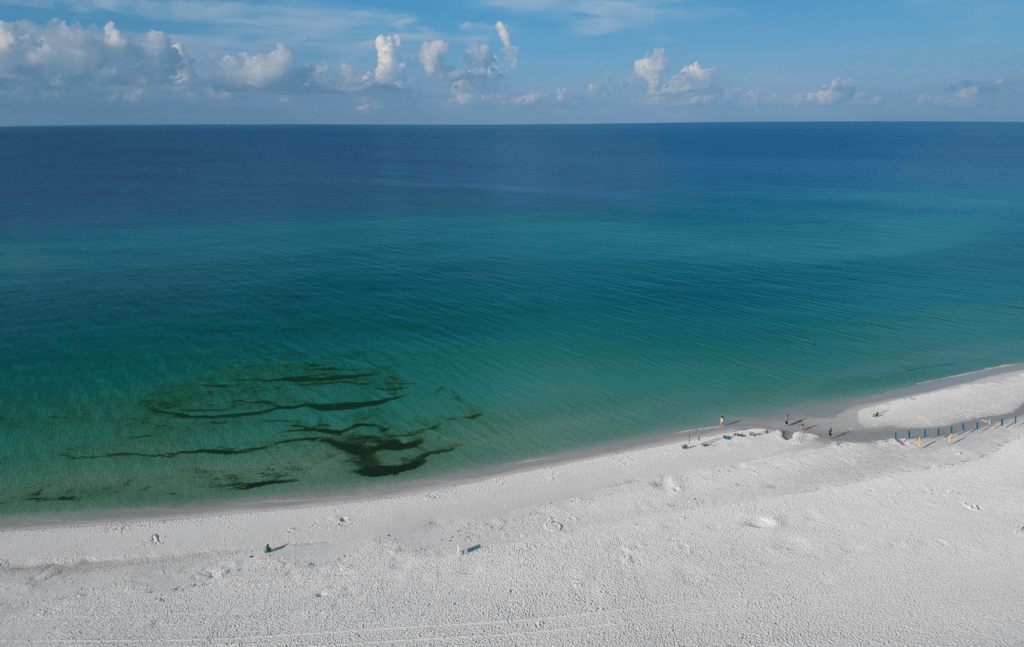 Miramar Beach is much more relaxed than nearby Destin Beach, while still close to many activities.